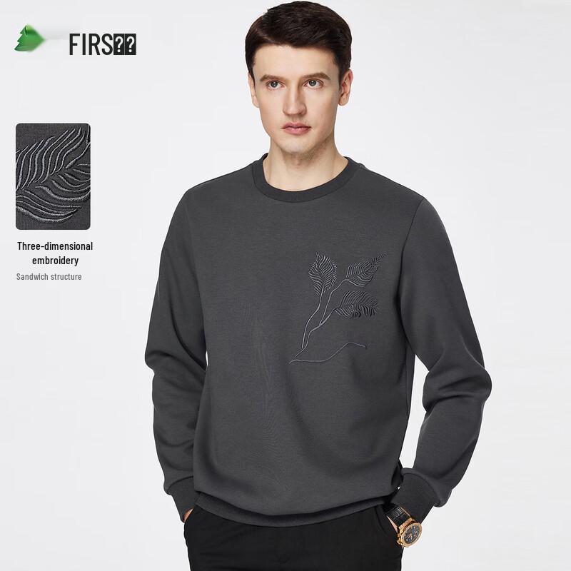 Shanshan Men's Spring Autumn Round Neck Sweatshirt