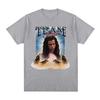 Team Jacob Team Edward Pattern Tshirt Fun Meme Short Sleeve Tshirt Womens Fashion Oversized Tshirt Street Wear