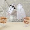 Wedding Party Decoration Champagne Bottles Cover Desktop Ornaments Wine Cups Wraps Wine Glass Cover