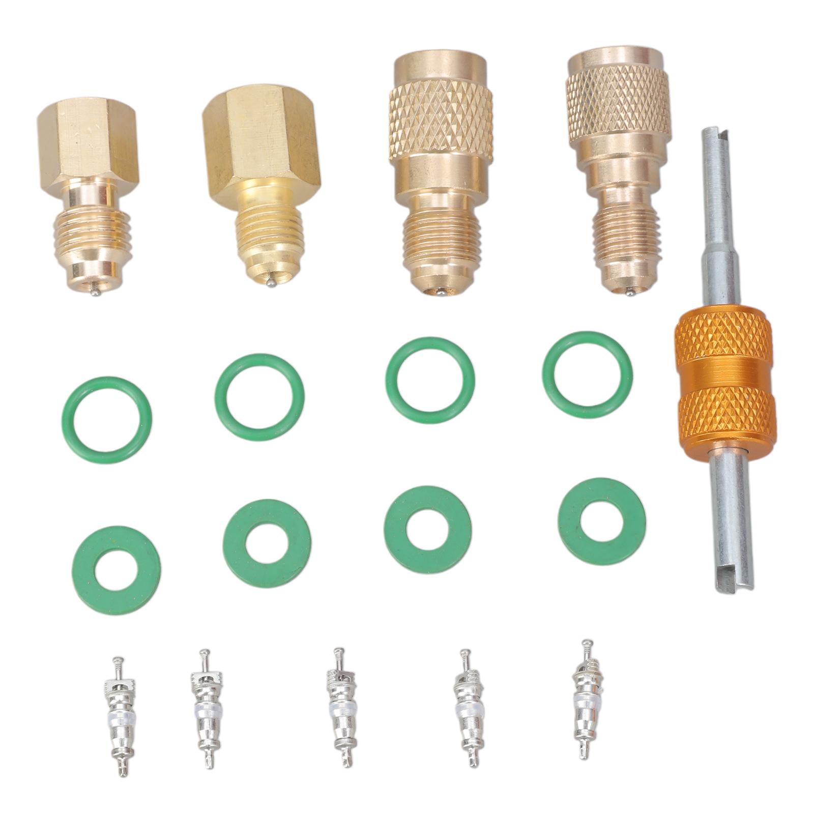 

Набор адаптеров R410A Соединительные адаптеры Соединитель Медь Инструмент для ремонта холодильных систем для сервисного обслуживания холодильного оборудования