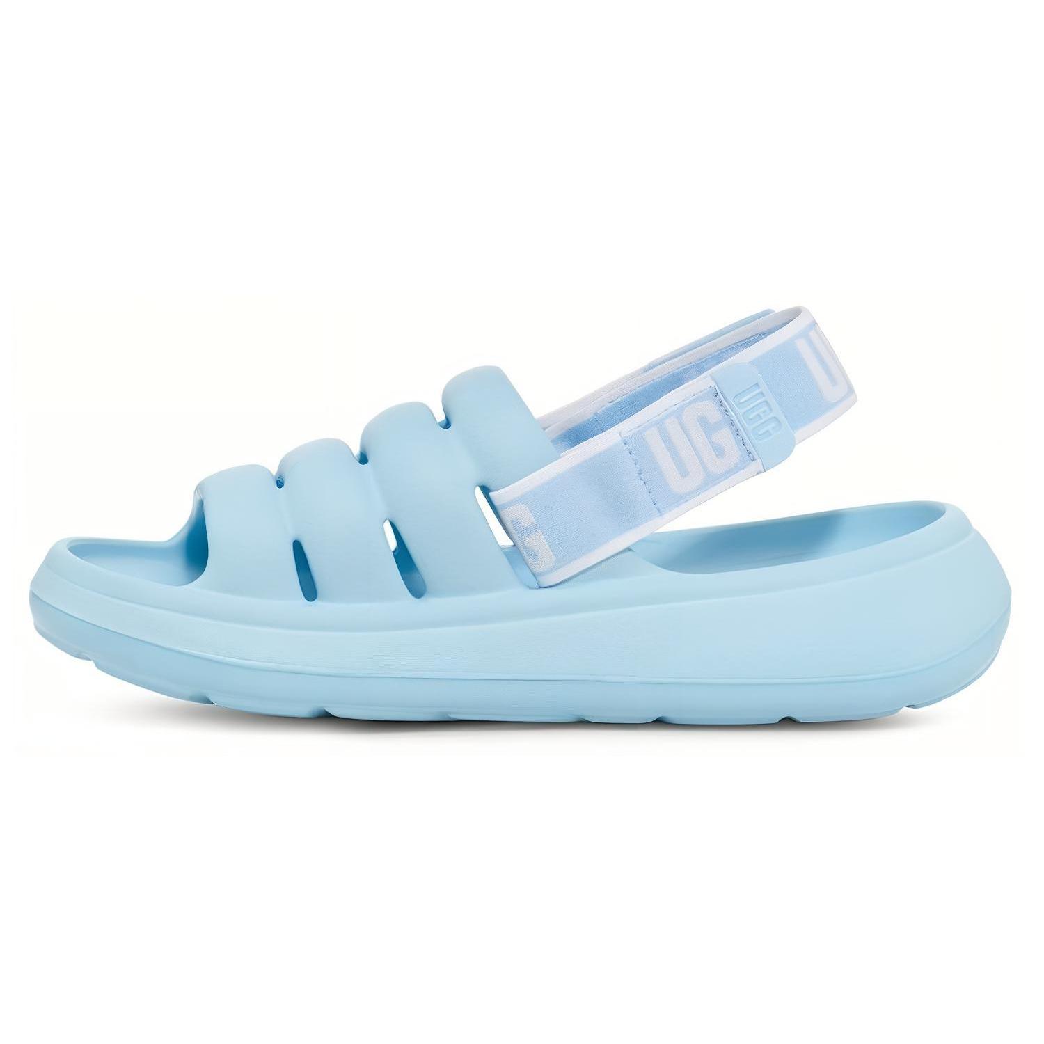 Atmos Pink x UGG Sport Yeah Sandalo Donna Azzurro Chiaro 1126811-CRK cm