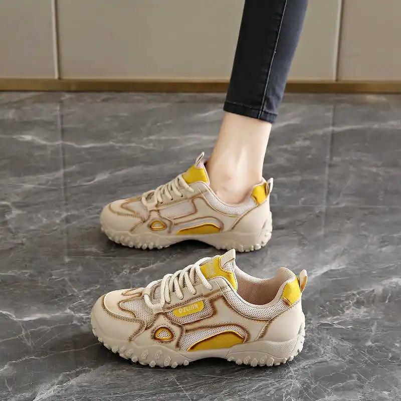Fashion Key Height Thick Sole Women Tennis Shoes Sneakers Therapeutic Women's Golf Ladies Shoes On Sale Sport Seasonal Deporte
