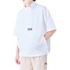 FILA Shirts Men's White Stand Collar Moderate Other FS2JKF2101X-OWH