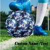 Size 5 Football Custom Name Text, Outdoor Training Soccer BallRangers FC