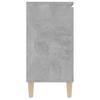 Vidaxl Cabinet, Concrete Gray, 101X35X70 Cm, Wood-Based Material