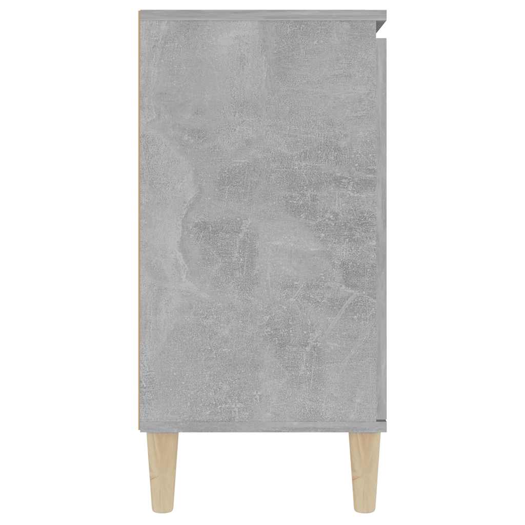Vidaxl Cabinet, Concrete Gray, 101X35X70 Cm, Wood-Based Material