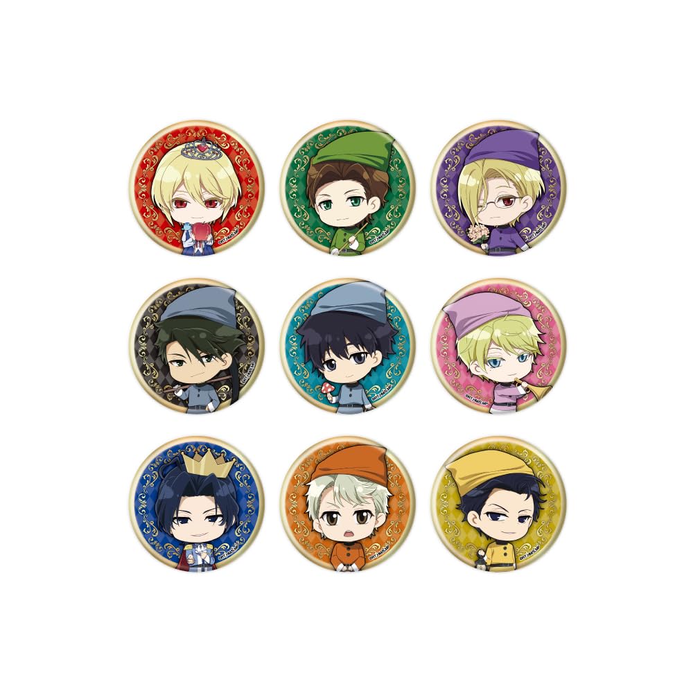 

Moriarty the Patriot 16 Fairy Tale Character Can Badge Complete Set of ver. [Mini Illustration] (Box 9)