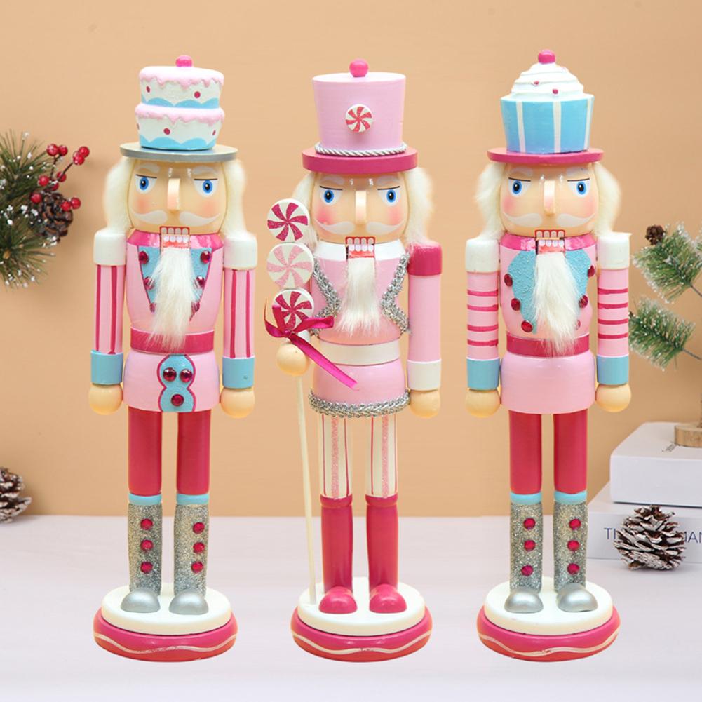38CM Nutcracker Ornaments Christmas Nutcracker Decorations Charming And Unique Easy To Place Holiday Decorations