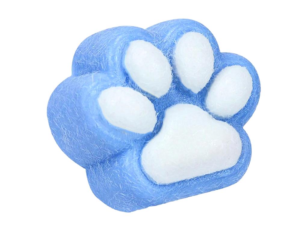 Large cat paw anti-stress squishy cat toy with hair squeeze MIX