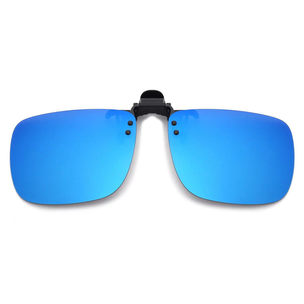 Men Polarized Sunglasses Clip Can Be Flipped Up Myopia Glasses Clip Anti-UV400 Night Driving Fishing Glasses Accessory
