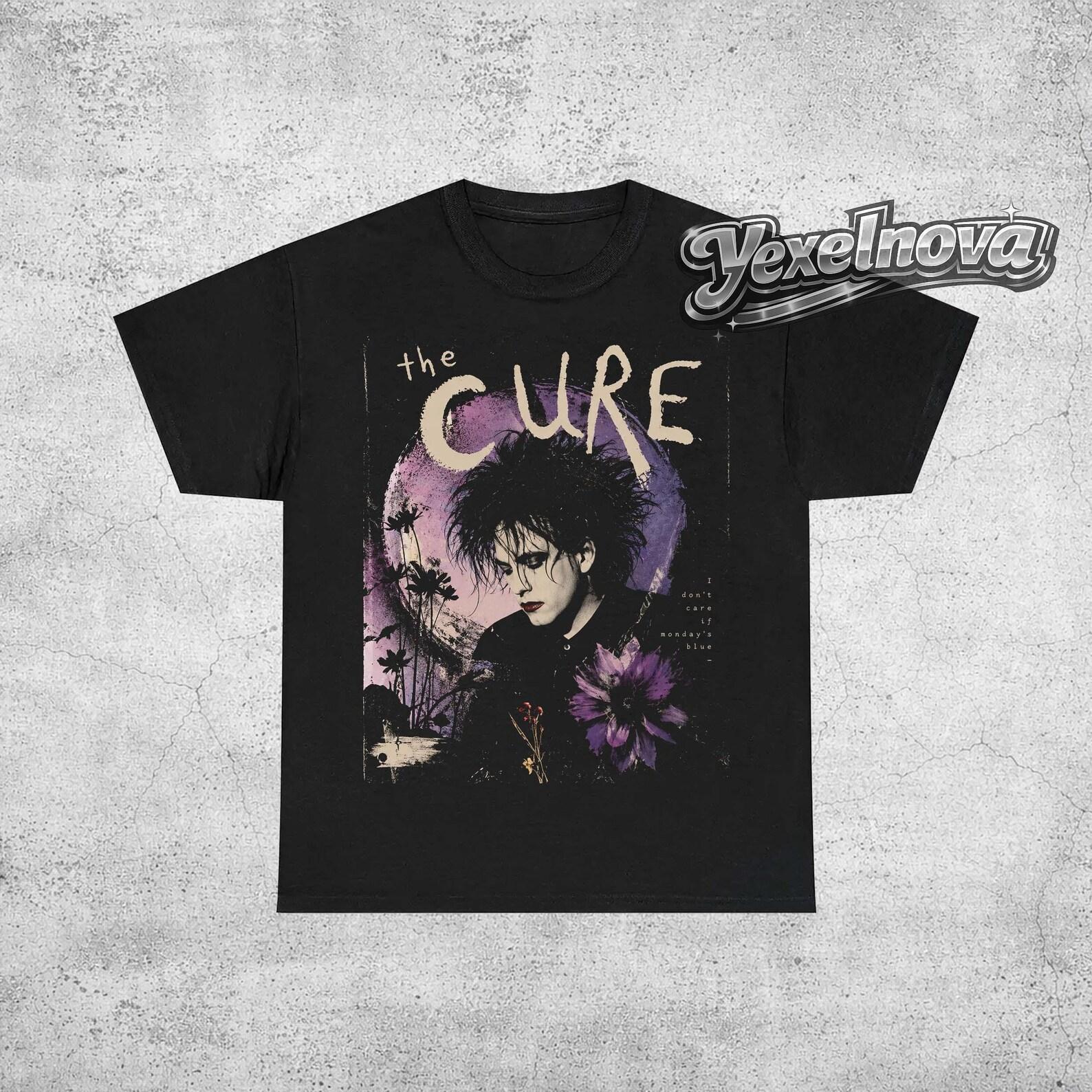 The Cure 90s Band Graphic Tee, Retro Goth Alt Rock Shirt S
