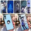 Yelan Genshin Impact Case For Xiaomi Redmi Note 10 11 Pro 9 8 12 Pro Note 9S 8T 10S 11S 10C 12C 9C 9T 10A Funda
