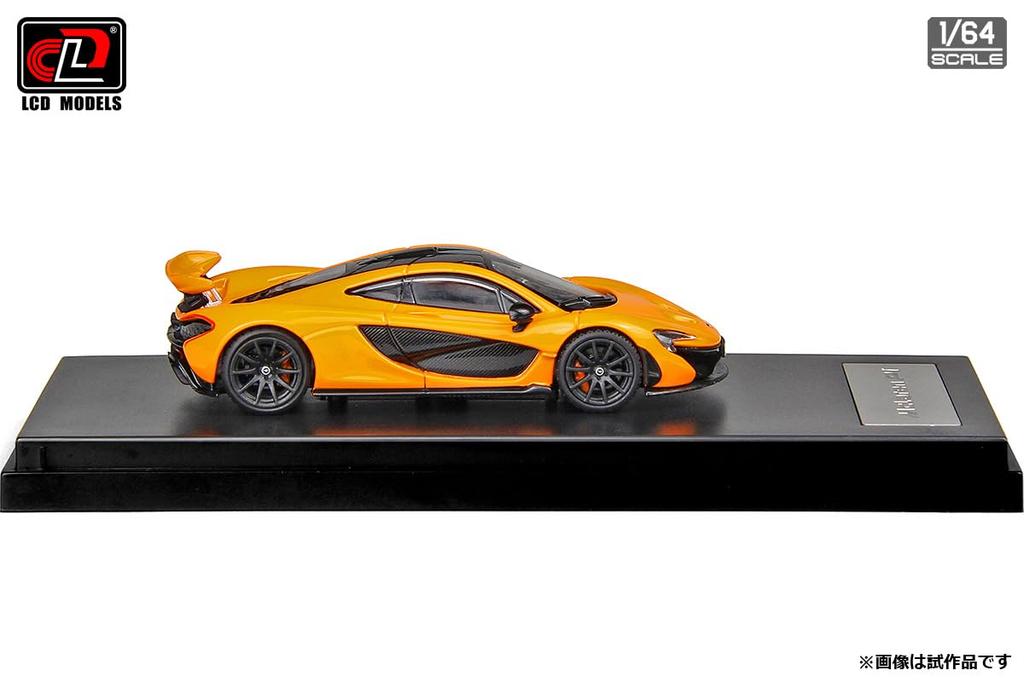 LCD Model McLaren P1 Orange Finished Model LCD64023OR 1/64