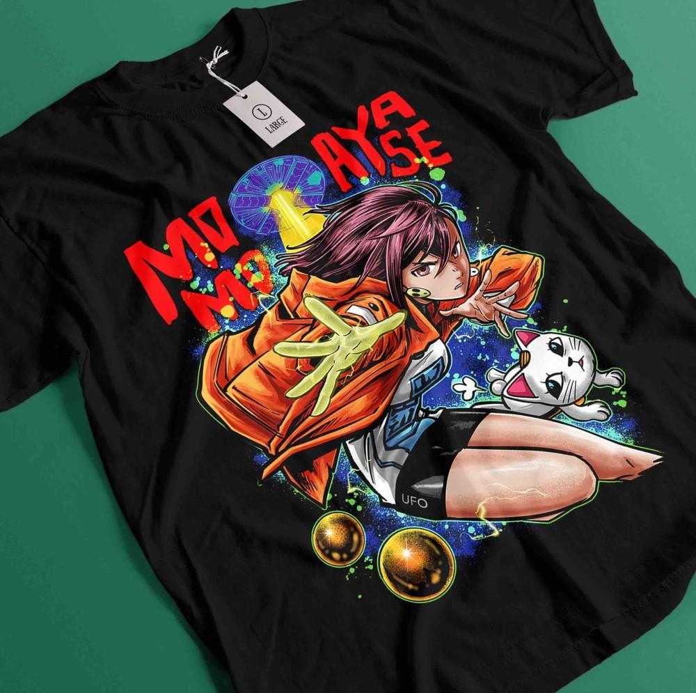 

Футболка Dan Da Dan Футболка Окарун Футболка Момо Аясэ Футболка Кен Футболка Турбо Джин Айра Сэйко M