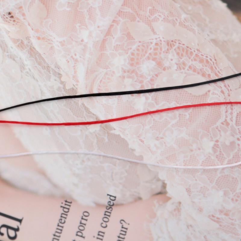 35M 0.8mm Spandex Jewelry Thread Stretch Elastic Beads Cord Crystal String Line for Jewelry Making Beading Bracelets DIY Rope