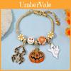 Halloween Kürbis Armband Mit Mikroeinlage Zirkonia Für Unisex Kostümzubehör