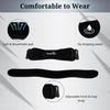 Wonder Care Neoprene Adjustable Patella Knee Support with Silicon Insert for Knee Pain,Patellar Tendon Strap Men & Women Free Size (1,Black)