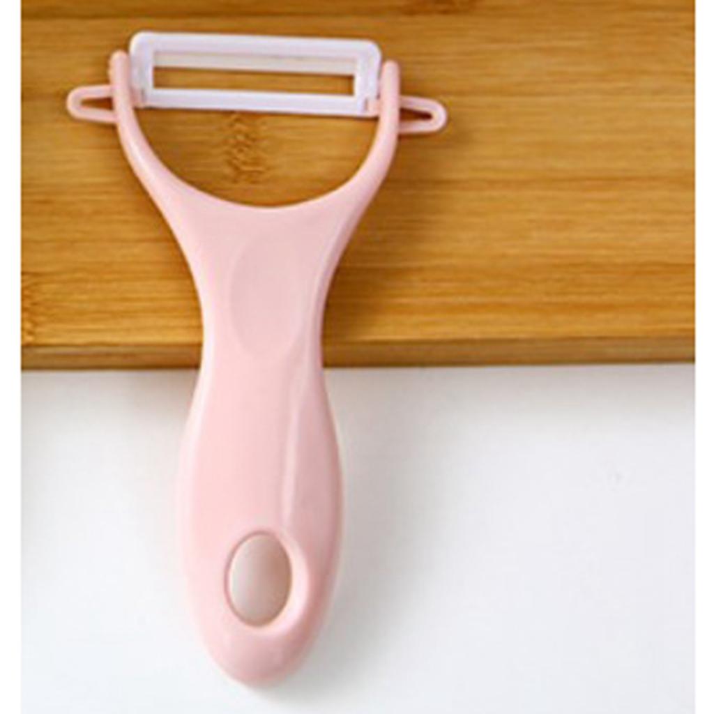 Ceramic Peeler Fast Cutting Ergonomic Handle Fruit Peeler Kitchen Tool for Vegetable Potato