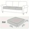 1/4Pcs Sofa Cushion Cover Elastic Dust-Proof Sofa Covers Seat Cushion Covers Removable Durable Chair Seat Covers Decor