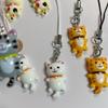 Y2k Phone Charm Cute Cat Pendant Keychain Phone Chain Strap Lanyard Jewelry Gift