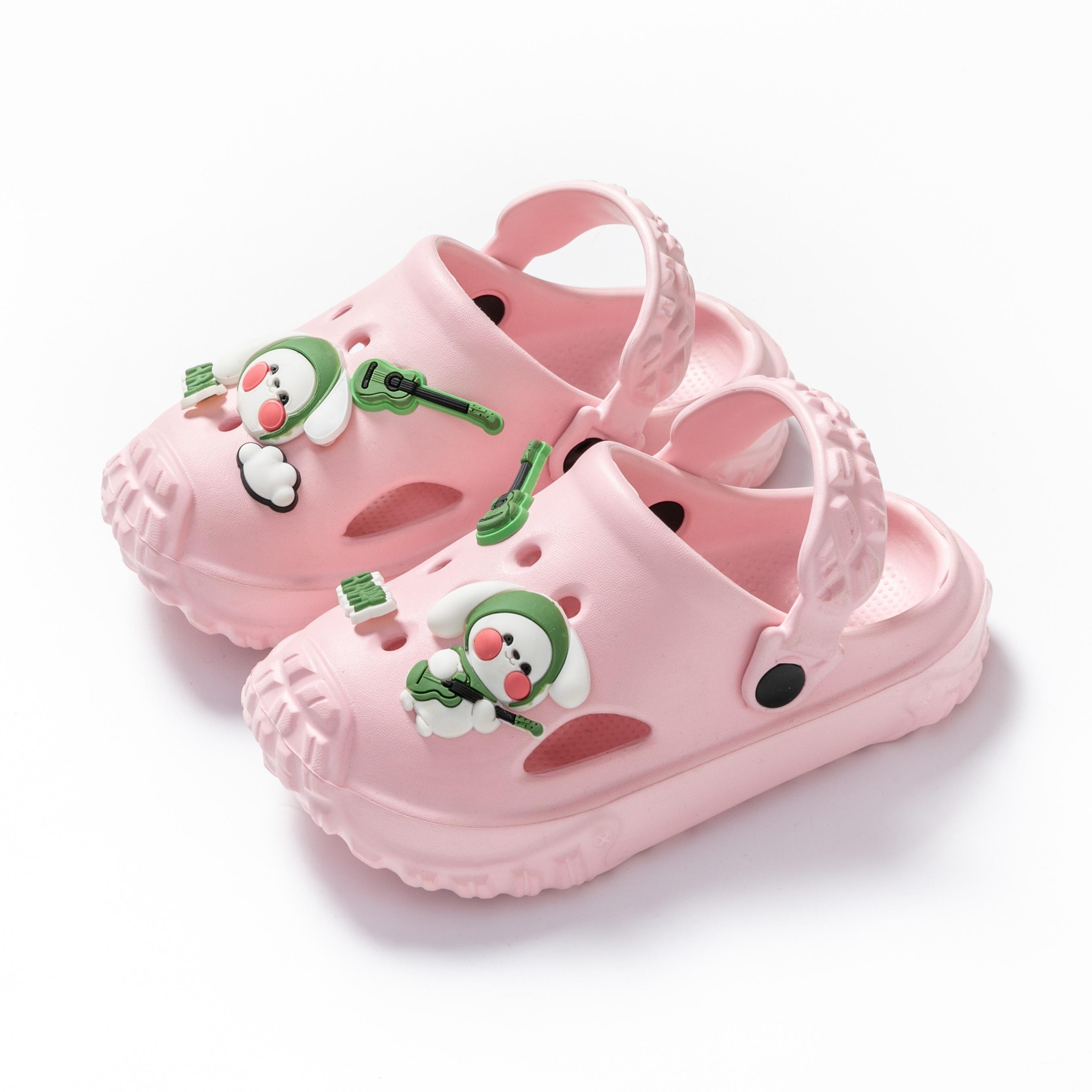 Kids EVA Clog Sandals Lightweight Hollow Beach Garden Shoes Non Slip Summer Slippers School Casual Sizes 24-25,26-27,28-29,30-31,3 24