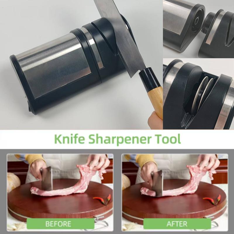 Kitchen Electric Knife Sharpener Multifunctional Automatic Professional 2 Gears Electric Knife Sharpener Kitchen Accessories