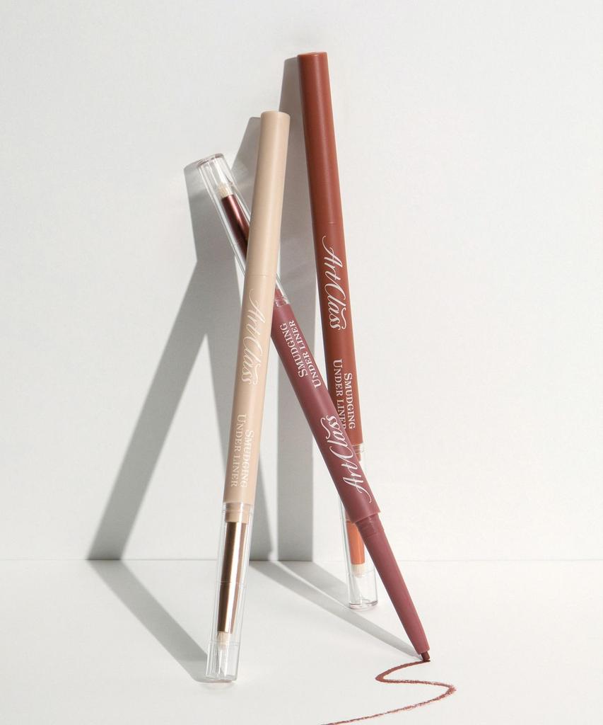 [Confezione da 2] Art Class Eyeliner a Fessura per Sfumare + Eyeliner con Bordo Sfumabile (+ Primer Adattante Sotto gli Occhi)