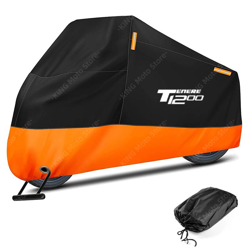 

YAMAHA Чехол Водонепроницаемый Для Yamaha Super Tenere tenere1200 Tenere 1200 Мотоциклетный Пылезащитный Дождевик Со Светоотражающей Полосой M оранжевый
