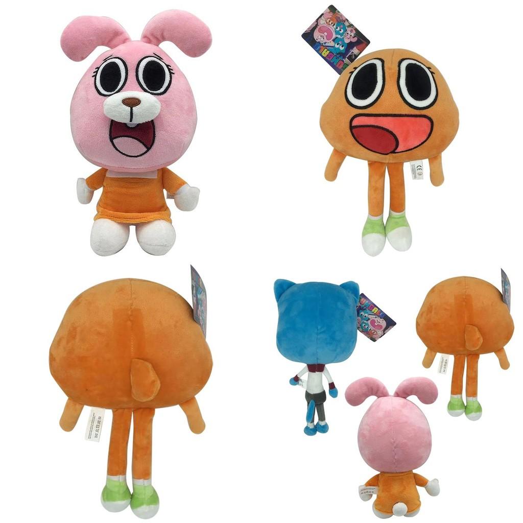 Ultra Soft 9.84" The Amazing World Of Gumball Darwin Plush Toy Perfect For Kids