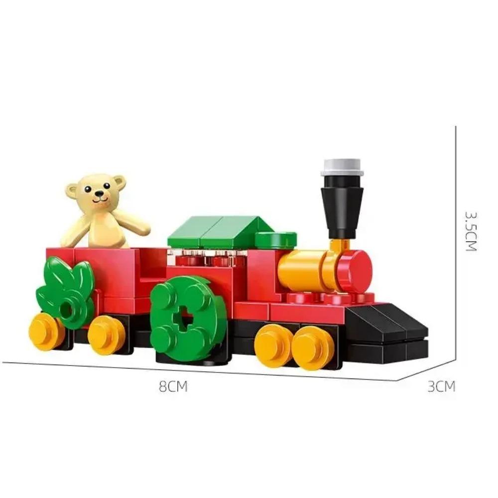 Weihnachts-Actionfiguren Bausteine Spielzeug Weihnachtsmann Rentier Bausteine Spielzeug Geschenk