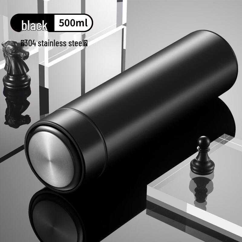 Shixun 500ml Black Stainless Steel Insulation Cup