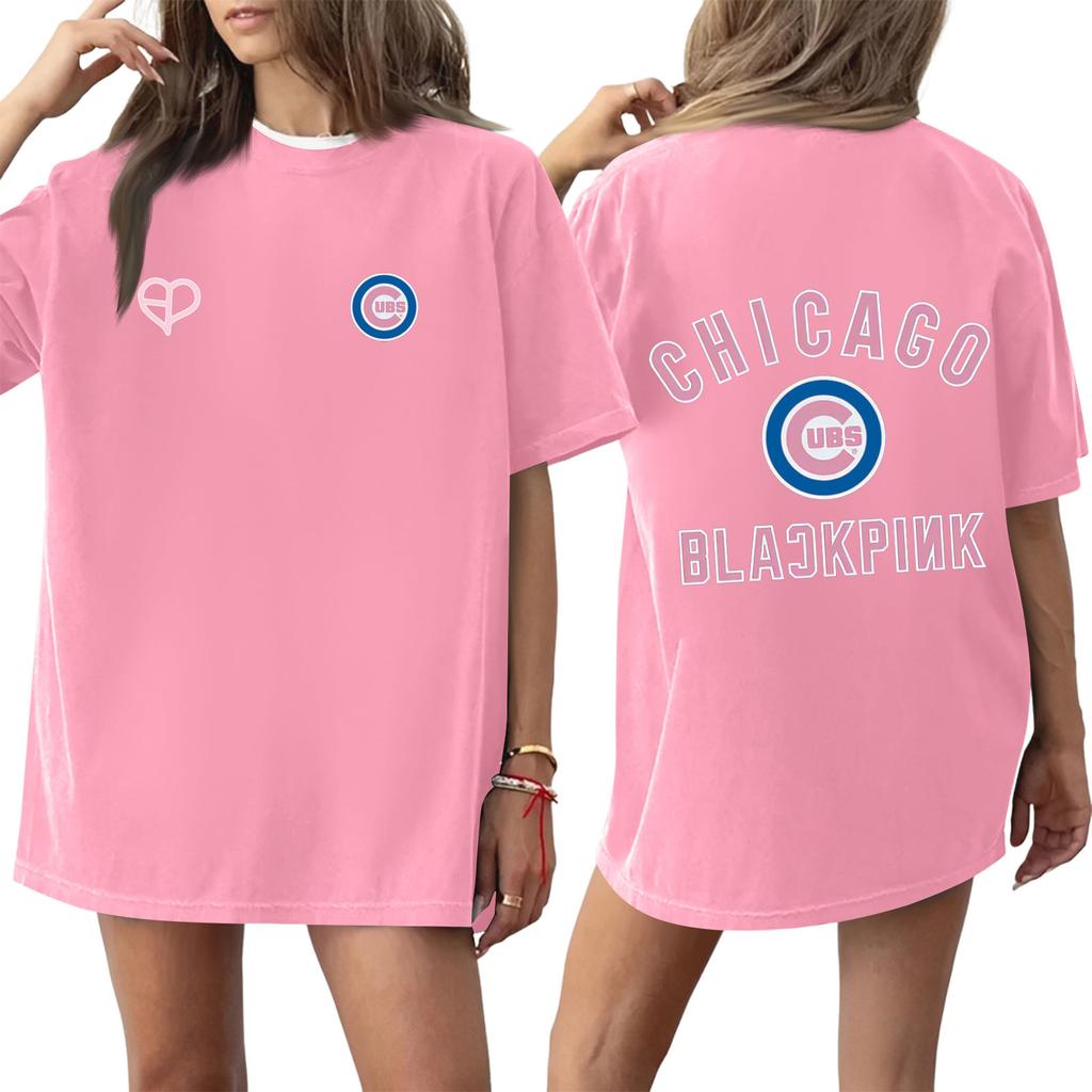 Top Tricou cu Mânecă Scurtă Imprimat cu Gât Rotund pentru Femei