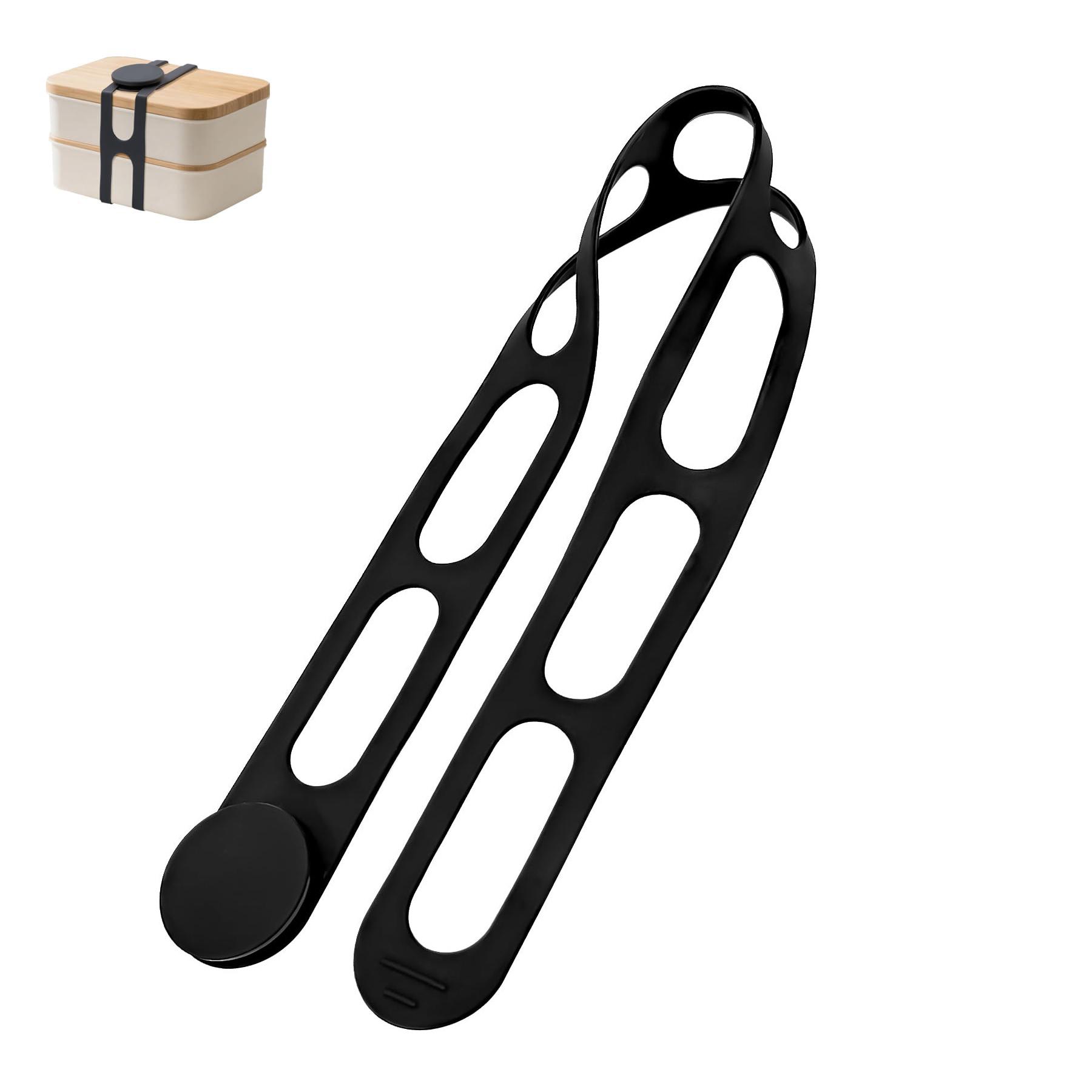 

Reusable Lid Strap Silicone Elastic Band Universal Pot Lid Holder for Lunch Box Strap Silicone Latch Strap for Slow Cooker Lid