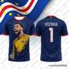 2026 Capo Verde Vozinha Stampa Maglie da Calcio per Uomo Estate Asciugatura Rapida Traspiranti Sportive Manica Corta Divisa Allenamento Calcio