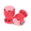 Dustproof Waterproof High Visibility Motorcycle Wheel Tire Valves Caps, Enhancing Safety Styles with Simple Installation