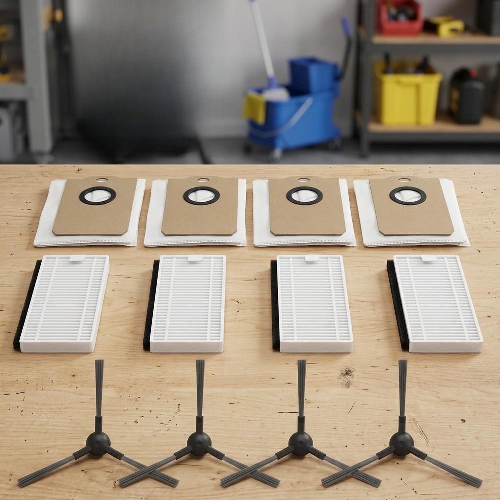 High Efficiency Filtration Robot Mop Replacement Kit 3.3L Large Capacity