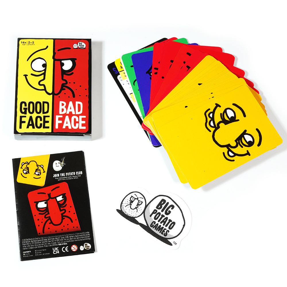 Good Face Bad Face Funny Face Masks For Hilarious Party Games And Family Fun