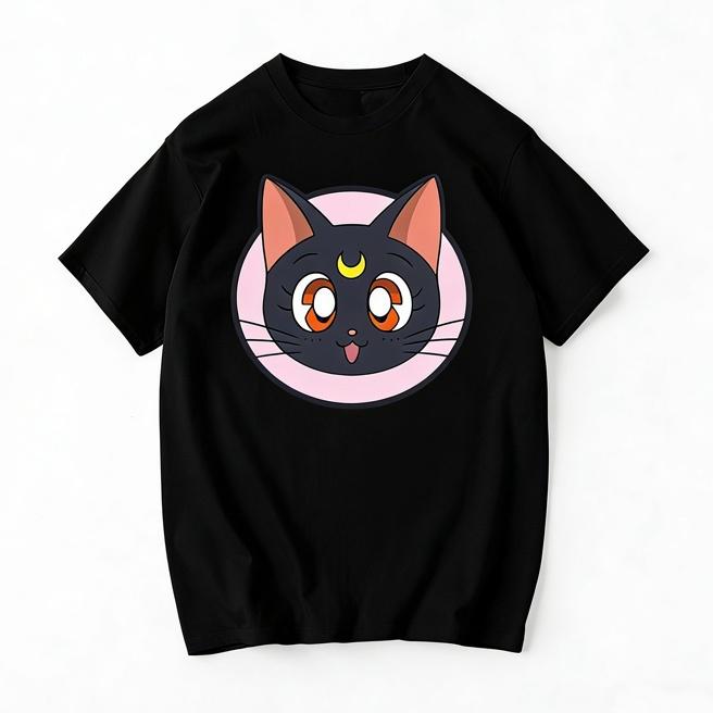 

Sailor Moon Retro 90s Anime Graphic TShirt for Boys Girls Cotton Fans Gift Summer Crew Neck Short Sleeve Tees Fashion Kids Tops 4XL