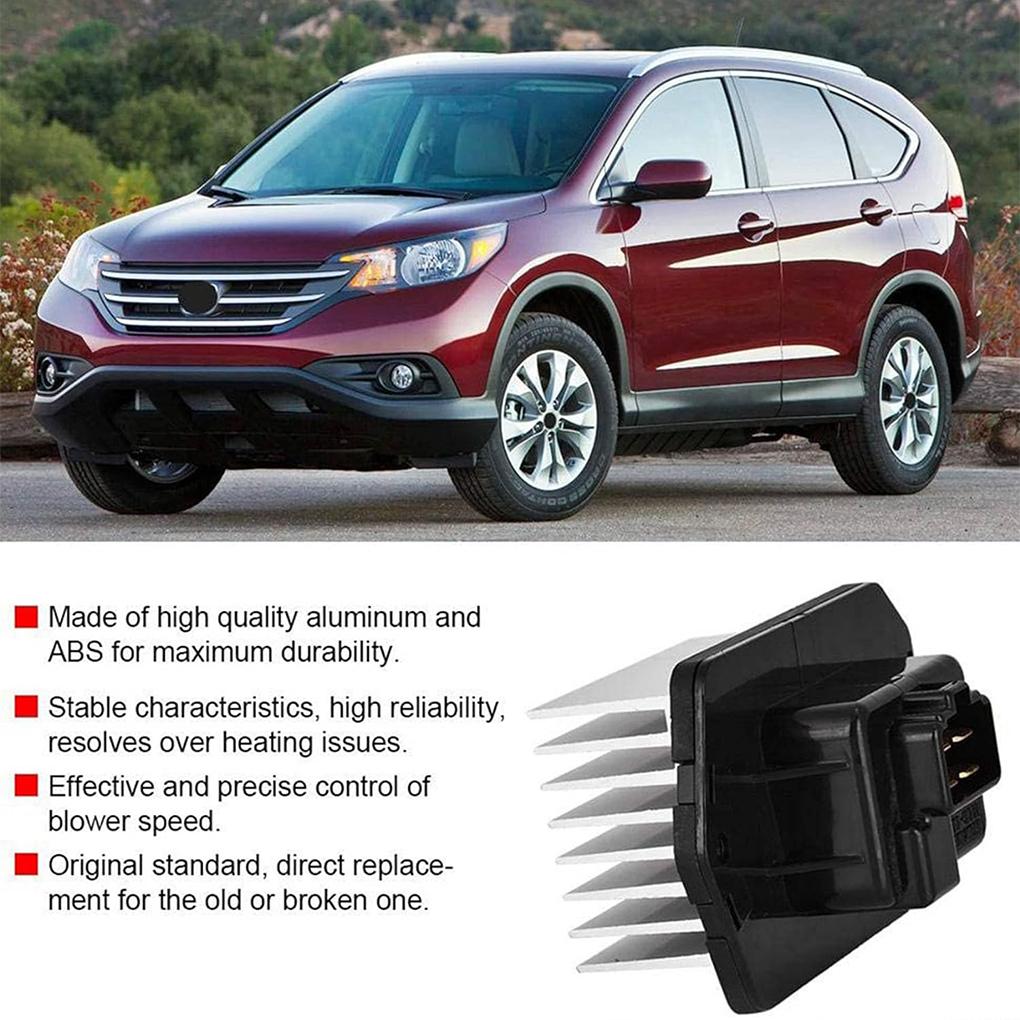 A/C Blower Motor Heater Fan Resistor Fit for CRV 01-06 4pins 077800-0710 For CRV 2001-2006 4pins