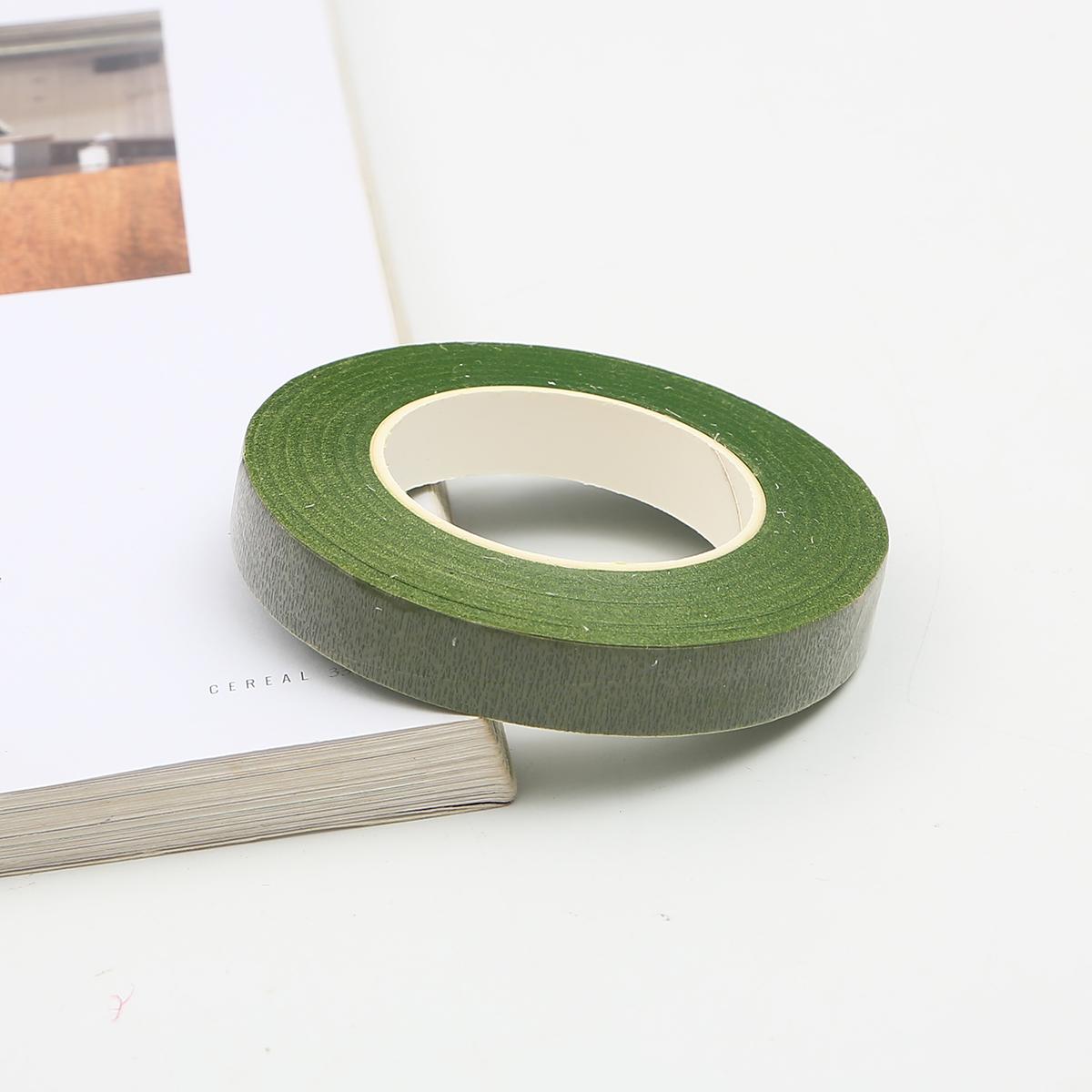 

30 ярдов, лента с цветочным стеблем, корсажи, петлица, искусственный цветок, тычинка, обертка, флорист, зеленые ленты, нейлоновые принадлежности для цветов