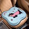 Cartoon Gel Seat Cushion For Driving Auto Cooling Seat Cushion Cherry Dog Pattern Breathable Sitting Pads Absorbs Pressure