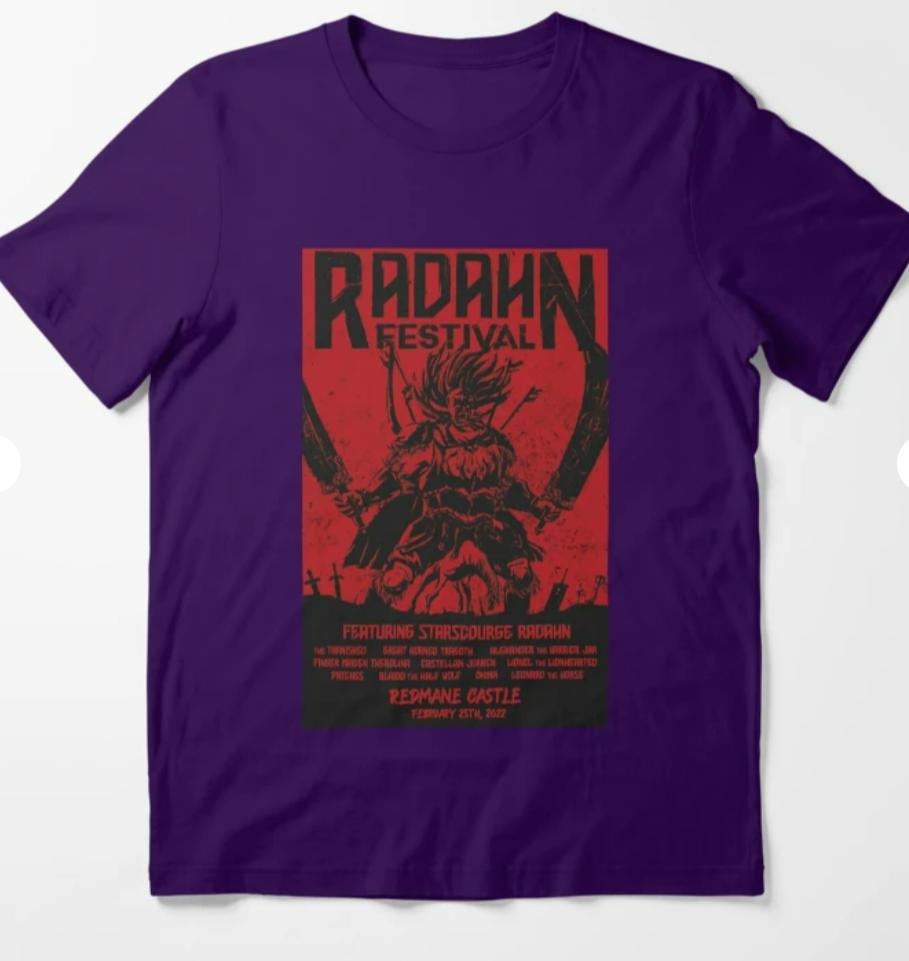 Leisure trend personality boy essential cool elements of a single product Radahn Festival Essential T-Shirt04198