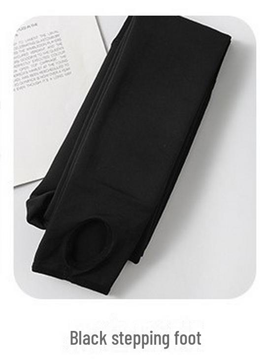 1600D Girls' Winter Dragon Claw Wool Pants & White Dance Socks Set