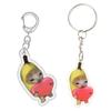 Practical Lovely Animal Banana Cats Keychain Small Pendant Versatile Daily Accessories for Home and Office Decoration
