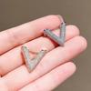 Brooch Women's New Korean Version V-shaped Simple Anti-light, Small Pin Suit Coat Shirt Fixed Accessories 2026