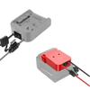 Power Wheels Adapter Batterieadapter für Dewalt/Milwaukee 18V 20V Batterie 12AWG Draht Stromstecker Mit Sicherung DIY Werkzeug