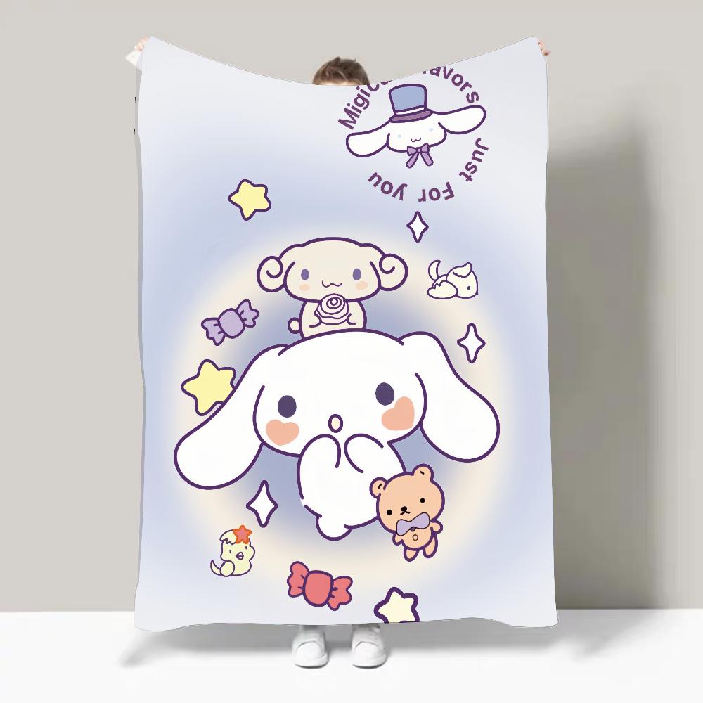 

МИЛЫЙ C-Синнаморолл одеяло Дизайн Легкий Для общежитий, Дневного сна, Гостиной, Офиса, Дивана, Всесезонное 30x40in