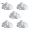 Bedroom Photo Display 5Pcs 3D Printed Stand, Decorative Rack, Lovely Cloud Shape Picture Office Desk Holder for Photos Leaf Artwork Hand Paintings