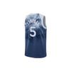 Nike Ärmelloses Basketballtrikot mit Buchstabenaufdruck, Rundhalsausschnitt, Fan-Edition, Saison 2023/24, Minnesota Timberwolves, Anthony Edwards 5, Herrentrikot, DX8510-481