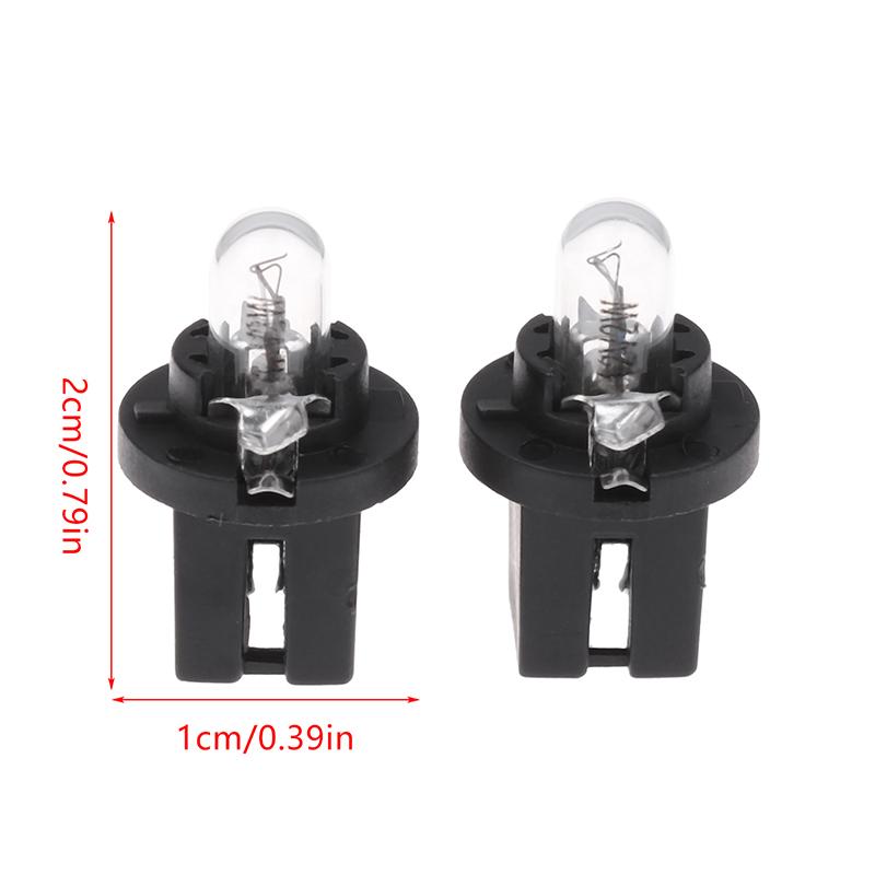 Led Bulb B8.5D Led Car Interior Lights Dashboard Warming Indicator Wedge Auto Instrument Panel Lamp Warm Yellow 12V